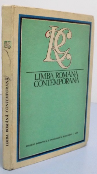 LIMBA ROMANA CONTEMPORANA , 1985