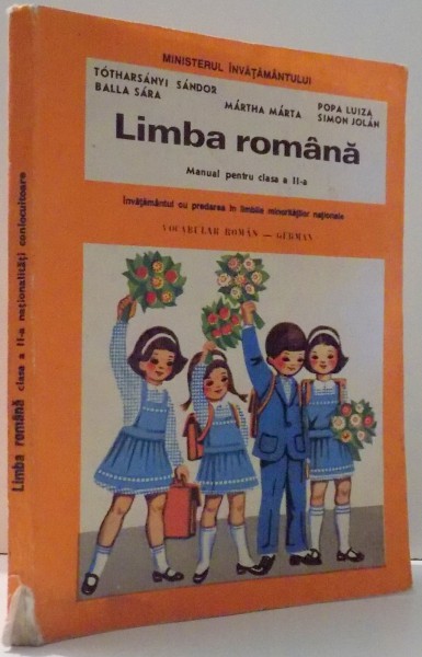 LIMBA ROMANA , MANUAL PENTRU CLASA a - II - a de BALLA SARA , MARTHA MARTA , POPA LUIZA