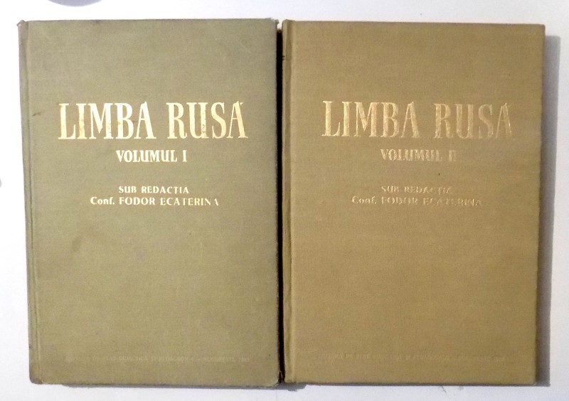 LIMBA RUSA , VOL I-II , 1962