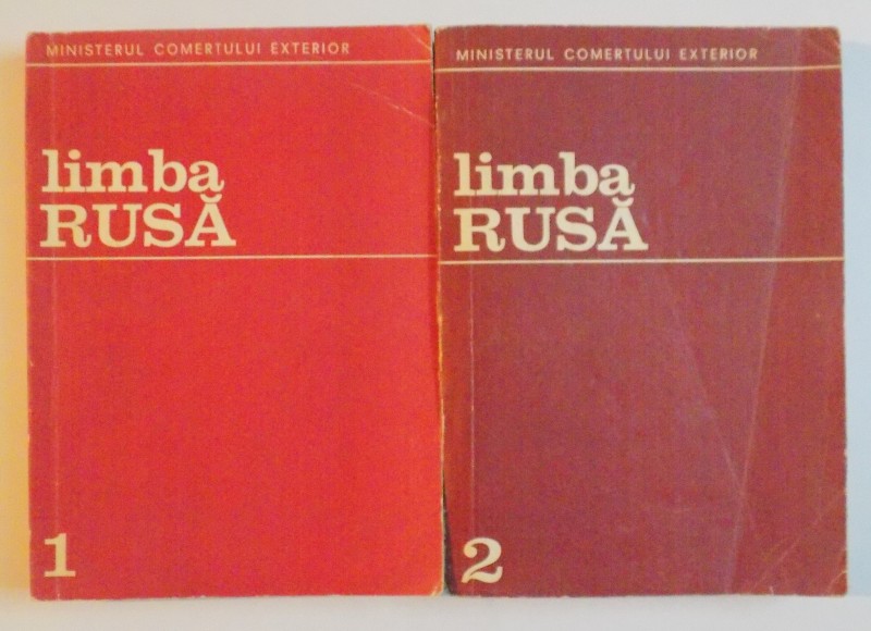 LIMBA RUSA , VOL I-II de HIRLAOANU ALFRED , FRINCU NICOLAIE , NIKITA VALENTINA  1973