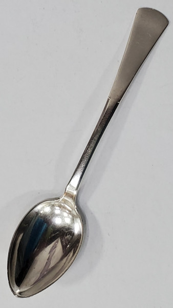 Lingurita din argint marcat, pentru desert, cca 1900