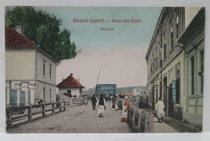 LIPOVA , STRADA PODULUI , CARTE POSTALA , 1913