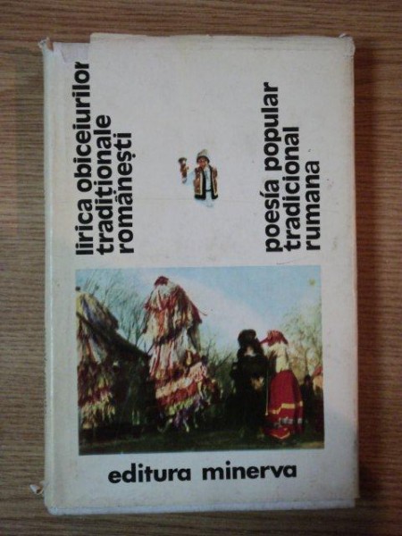 LIRICA OBICEIURILOR TRADITIONALE ROMANESTI , 1979 *EDITIE BILINGVA
