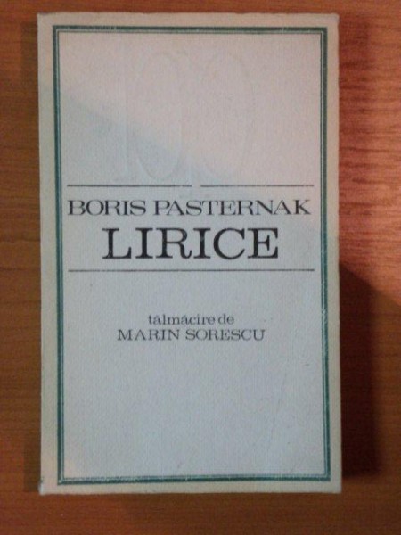LIRICE  BORIS PASTERNAK
