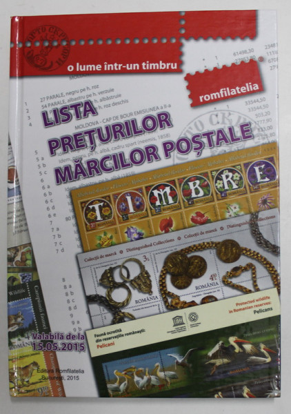 LISTA PRETURILOR MARCILOR POSTALE , VALABILA DE LA 15.05 . 2015