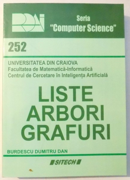 LISTE ARBORI GRAFURI de BURDESCU DUMITRU DAN , 2005