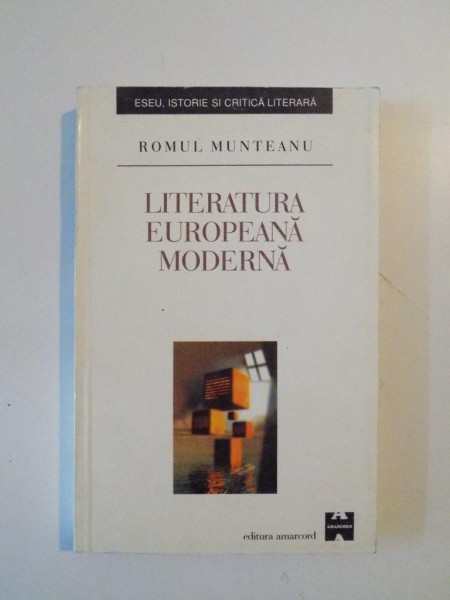 LITERATURA EUROPEANA MODERNA dev ROMUL MUNTEANU 2000