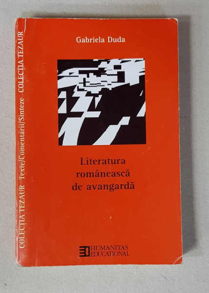 LITERATURA ROMANEASCA DE AVANGARDA de GABRIELA DUDA , 2004