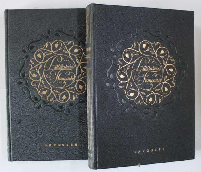 LITTERATURE FRANCAISE , publiee sous la direction de JOSEPH BEDIER et PAUL HAZARD , DEUX VOLUMES , 1948 - 1949