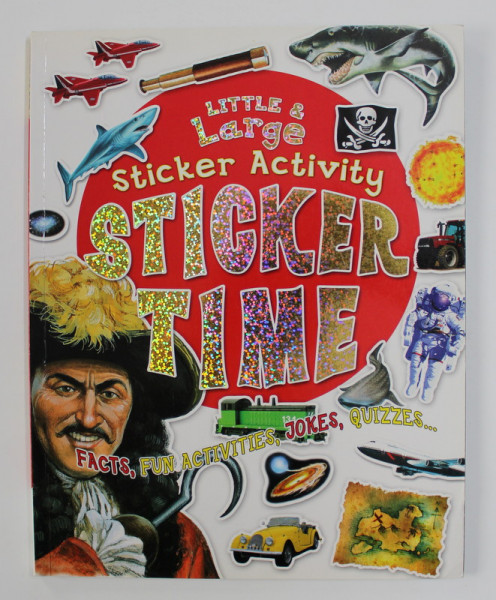 LITTLE and LARGE STICKER ACTIVITY - STICKER TIME , 2010