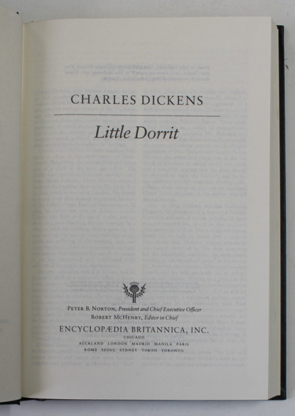 LITTLE DORRIT by CHARLES DICKENS , 1994