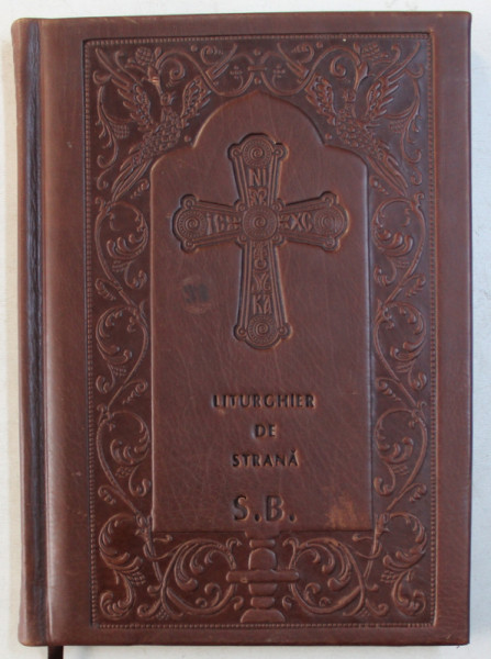 LITURGHIER DE STRANA de I. POPESCU  - PASAREA   - 1925  , EDITIE ANASTATICA ,  1991