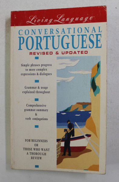 LIVING LANGUAGE - CONVERSIONAL PORTUGUESE by JURA D. OLIVEIRA , 1993