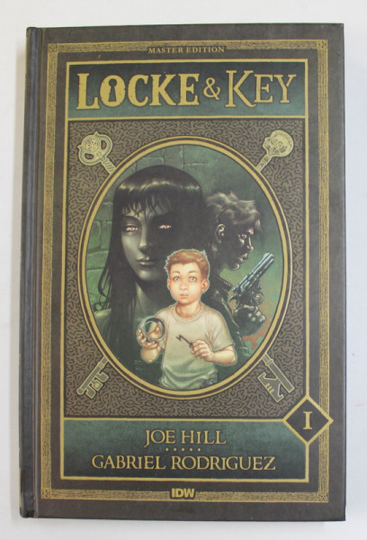 LOCKE and KEY by JOE HILL and GABRIEL RODRIGUEZ , BOOK ONE , MASTER EDITION , 2020 , BENZI DESENATE *