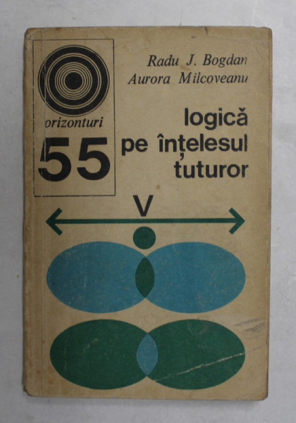 LOGICA PE INTELESUL TUTUROR de RADU J. BOGDAN si AURORA MILCOVEANU , 1974