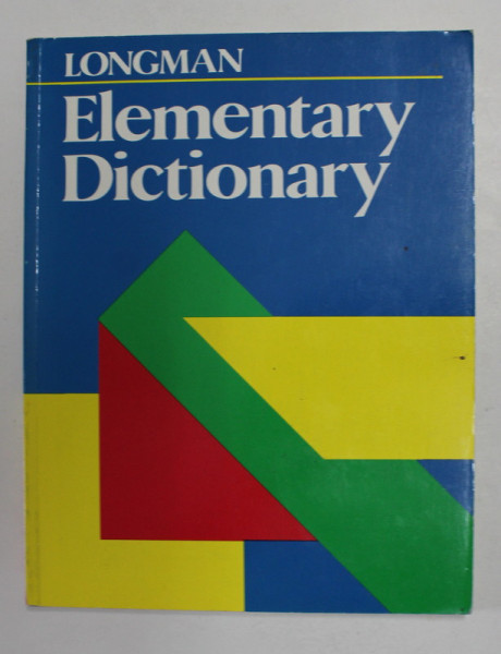 LOGMAN - ELEMENTARY DICTIONARY , ANII ' 90