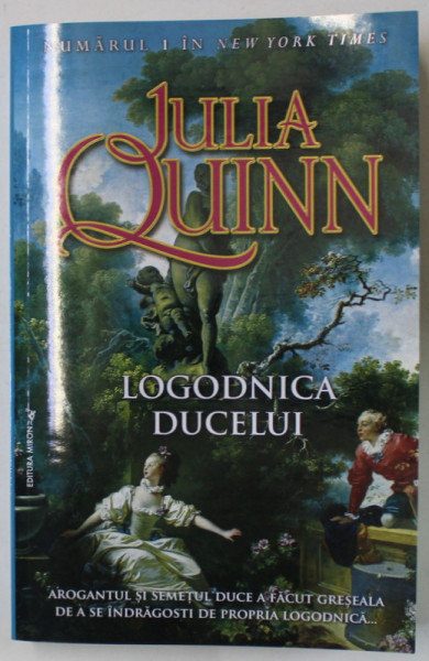 LOGODNICA DUCELUI de JULIA QUINN , ANII  '2000