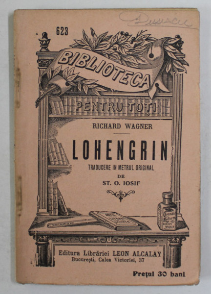 LOHENGRIN de RICHARD WAGNER , 1918