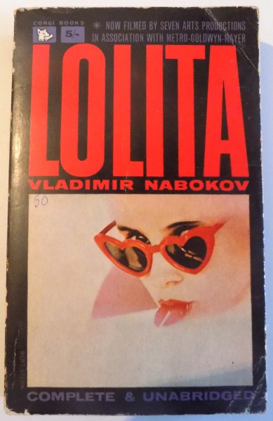 LOLITA by VLADIMIR NABOKOV , 1967