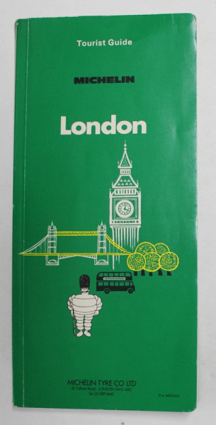 LONDON - GUIDE MICHELIN , 1979