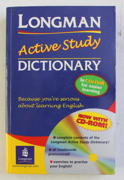 LONGMAN , ACTIVE STUDY DICTIONARY 1998