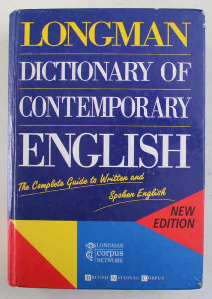 LONGMAN DICTIONARY OF CONTEMPORARY ENGLISH - 1995 , PREZINTA URME DE UZURA *