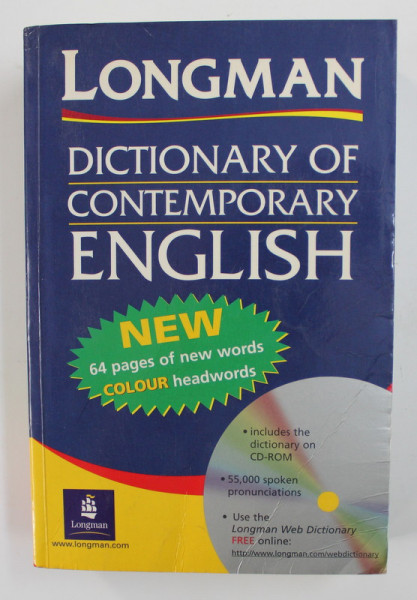LONGMAN DICTIONARY OF CONTEMPORARY ENGLISH - 2001