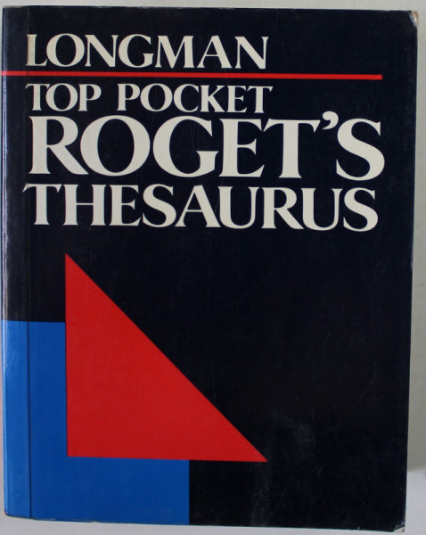 LONGMAN TOP POCKET ROGET 'S THESAURUS , 1988