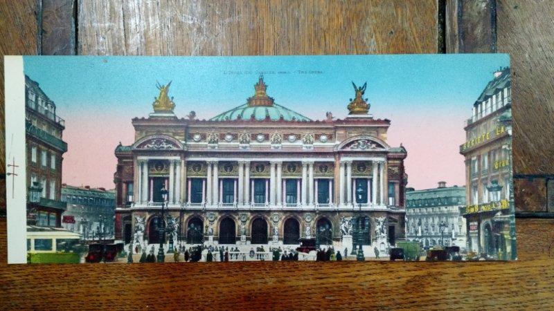 L'Opera, Carte postala ilustrata dubla