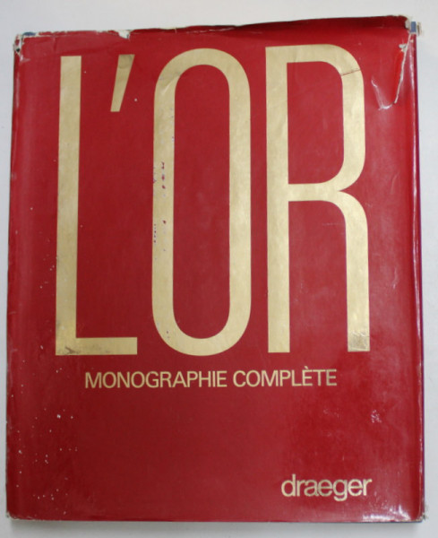 L'OR MONOGRAPHIE COMPLETE par GUNTER BREITLING ...SEBASTIAN SPEICH , 1976