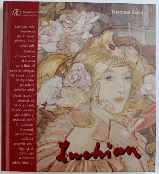 LUCHIAN de THEODOR ENESCU , EDITIE BILINGVA ROMANA - FRANCEZA ,  2015