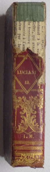 LUCIANI SAMOSATENSIS  OPERA , TOM III, 1829