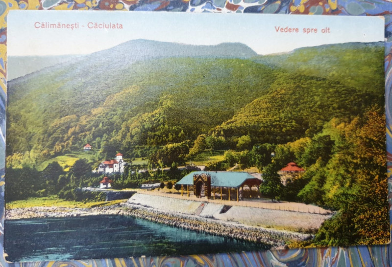 LUGOJ , LICEUL '' CORIOLAN BREDICEANU '' SI TEATRUL COMUNAL , CARTE POSTALA ILUSTRATA , INCEPUTUL SEC. XX