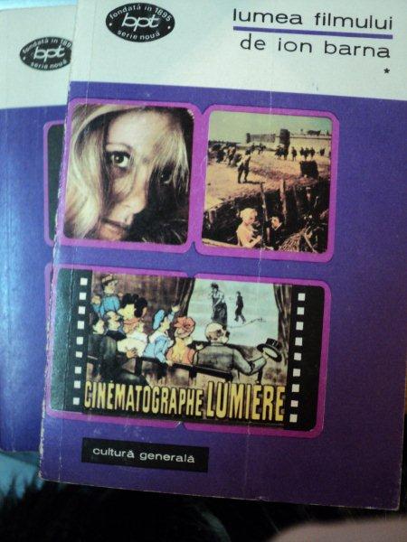 LUMEA FILMULUI,2 VOLUME de ION BARNA,BUC.1971