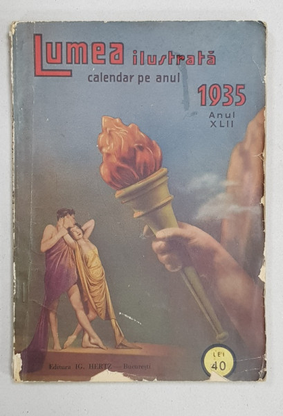 Lumea Ilustrata calendar pe anul 1935, Anul XLII