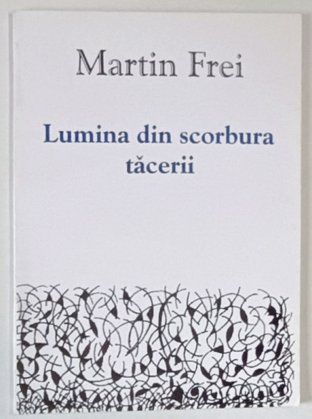 LUMINA DIN SCORBURA TACERII , versuri de MARTIN FREI , 1996