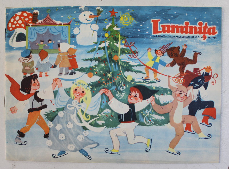 LUMINITA  - REVISTA CELOR MICI EDITATA DE C.C. AL U.T.M., NR. 1  / 1961