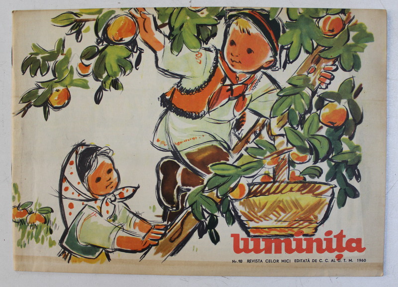 LUMINITA  - REVISTA CELOR MICI EDITATA DE C.C. AL U.T.M., NR. 10  / 1960