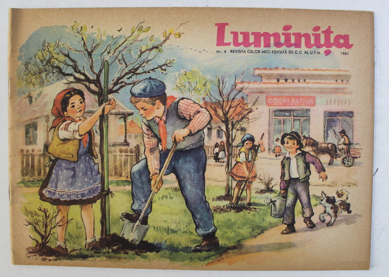 LUMINITA  - REVISTA CELOR MICI EDITATA DE C.C. AL U.T.M., NR. 4   / 1960