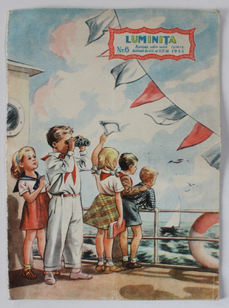 LUMINITA , REVISTA CELOR MICI , NR. 6 , IUNIE , 1955