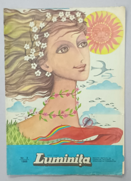 LUMINITA , REVISTA EDITATA DE CONSILIUL NATIONAL AL ORGANIZATIEI PIONIERILOR , NR. 3 , 1986