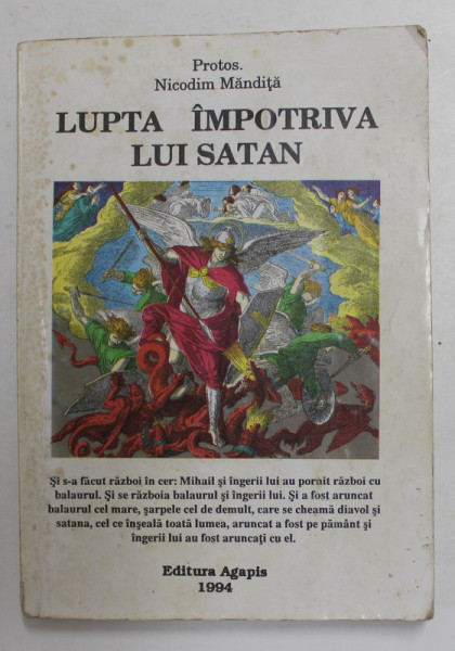 LUPTA IMPOTRIVA LUI SATAN de PROTOS . NICODIM MANDITA , 1994 , S