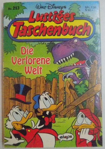 LUSTIGES TASCHENBUCH , DIE VERLORENE WELT , NR. 213