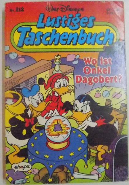 LUSTIGES TASCHENBUCH , WO IST ONKEL DAGOBERT ? NR. 212