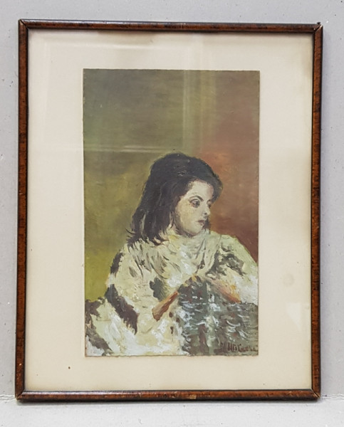 M. MITACHE - PORTRET DE FEMEIE