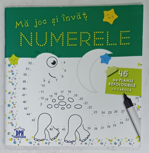MA JOC SI INVAT NUMERELE , 46 DE PLANSE REFOLOSIBILE , LIPSA CARIOCA , 2021