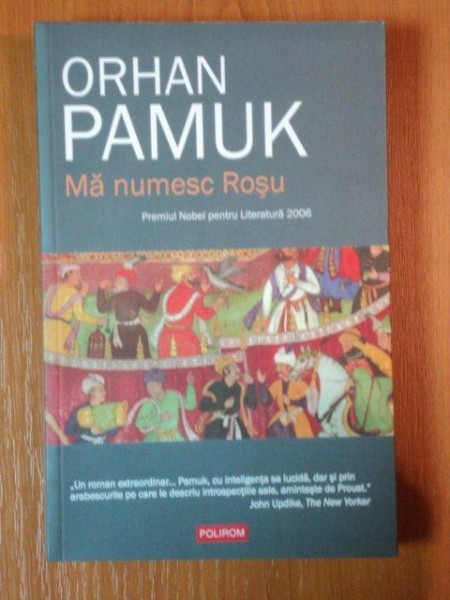 MA NUMESC ROSU de ORHAN PAMUK , 2011