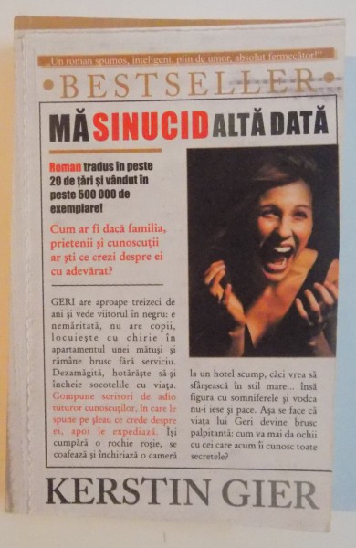 MA SINUCID ALTA DATA de KERSTIN GIER , 2010