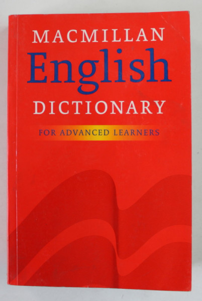 MACMILLAN ENGLISH DICTIONARY FOR ADVANCED LEARNERS , 2002