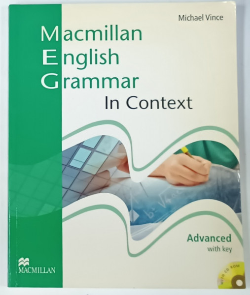 MACMILLAN ENGLISH GRAMMAR IN CONTEXT by MICHAEL VINCE , 2008 , CD INCLUS *